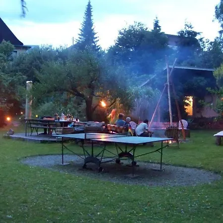 Gartentraum, Feuergrill, Kids-Spielwelt, 4Raeume Hartenstein  Exterior photo